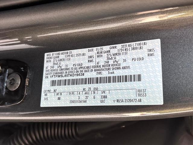2026 Ford F-150 - $62,500