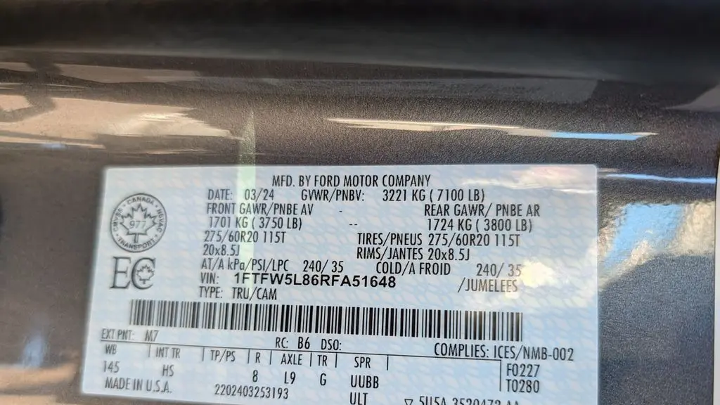 2024 Ford F-150 Lariat