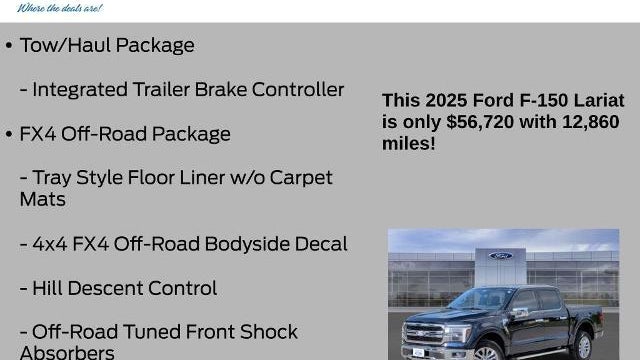 2025 Ford F-150 Lariat