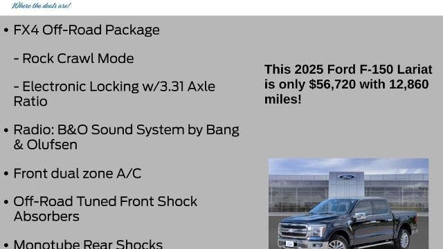 2025 Ford F-150 Lariat