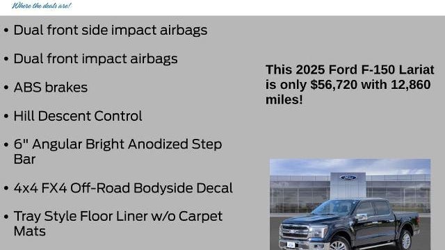 2025 Ford F-150 Lariat