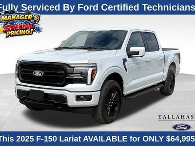 2025 Ford F-150 4X4 Lariat 4DR Supercrew 5.5 FT. SB