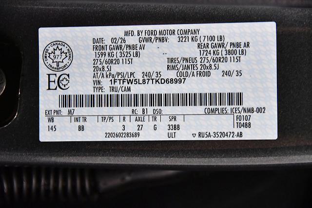 2026 Ford F-150 - $59,995