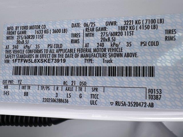 2025 Ford F-150 - $62,587