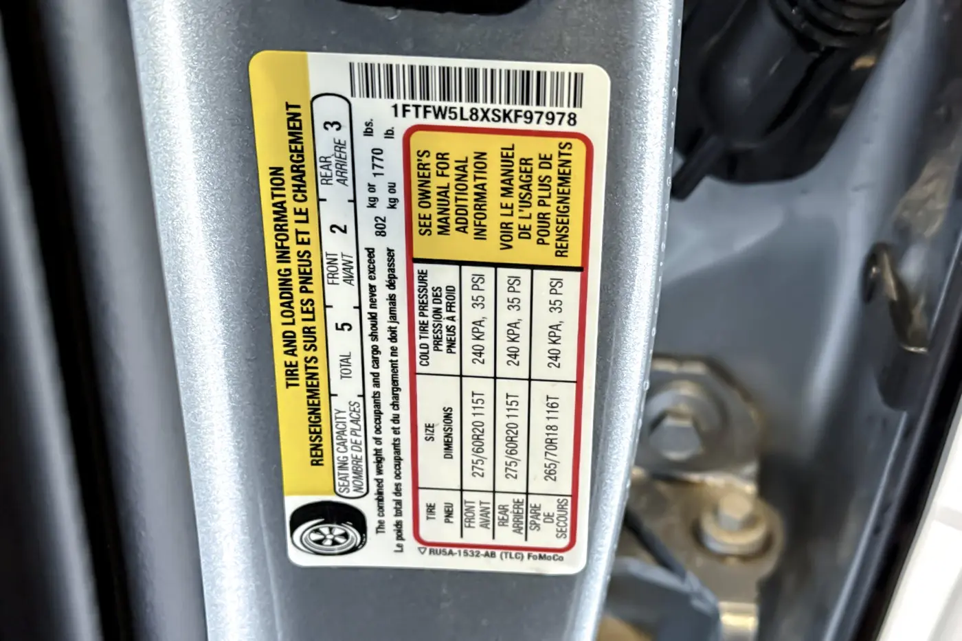 2025 Ford F-150 - $53,471