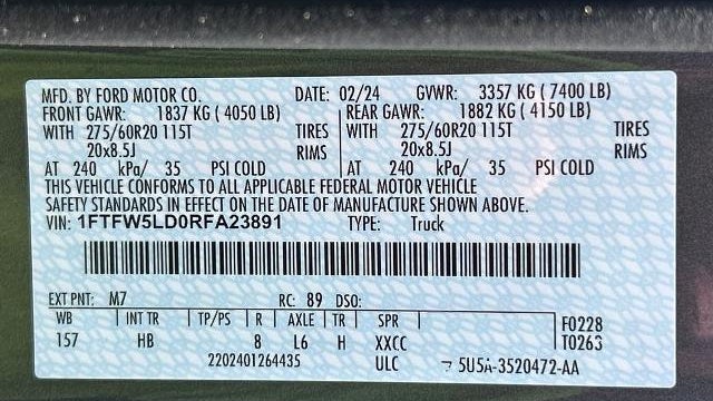 2024 Ford F-150 Lariat