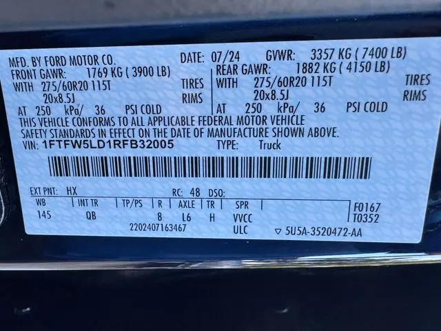 2024 Ford F-150 - $49,001