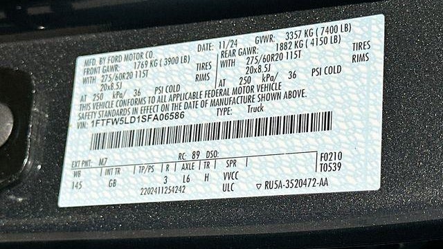 2025 Ford F-150 Lariat
