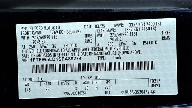 2025 Ford F-150 Lariat