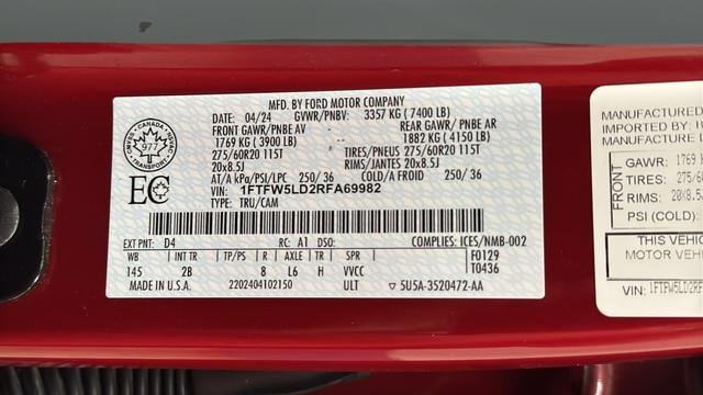 2024 Ford F-150 Lariat