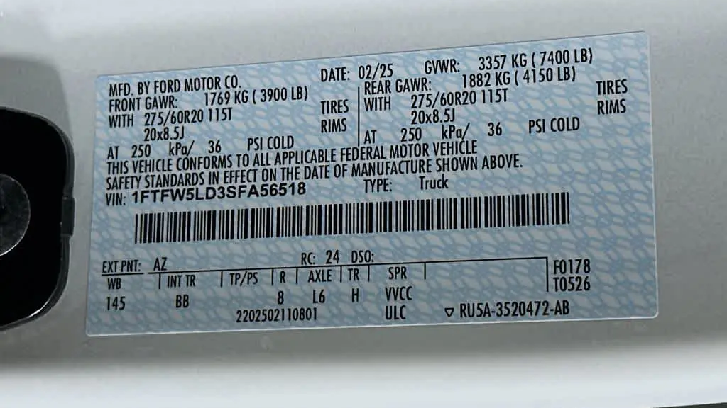 2025 Ford F-150 Lariat