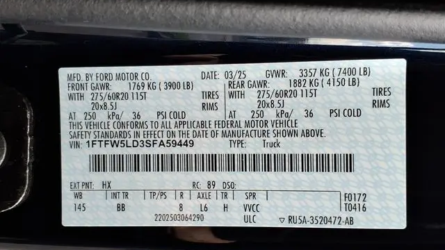 2025 Ford F-150 Lariat