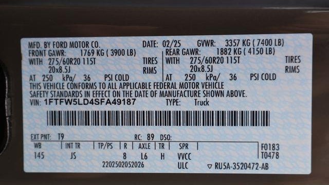 2025 Ford F-150 Lariat