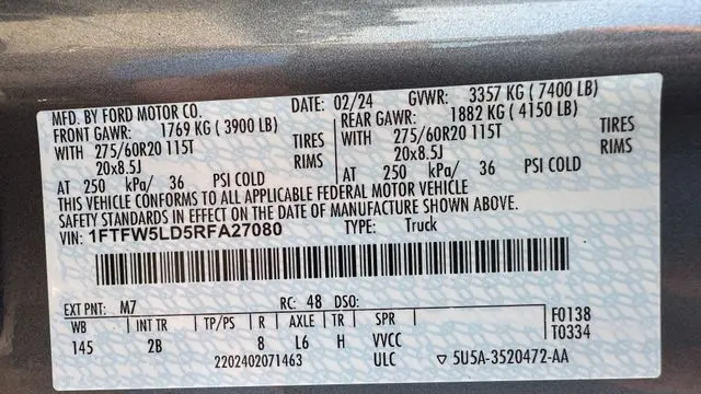 2024 Ford F-150 Lariat