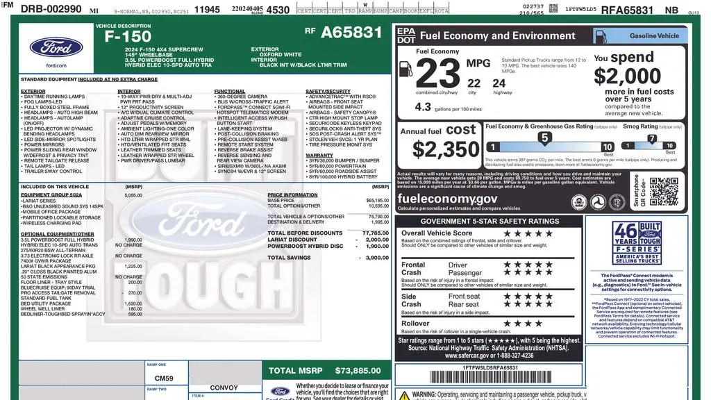 2024 Ford F-150 Lariat
