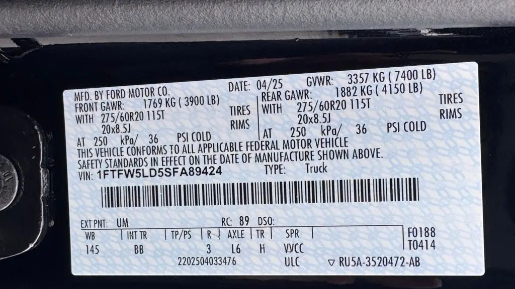 2025 Ford F-150 Lariat