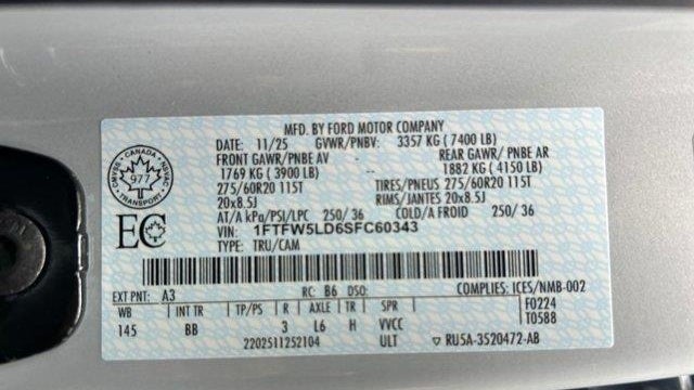 2025 Ford F-150 Lariat