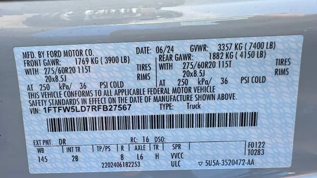 2024 Ford F-150 Lariat