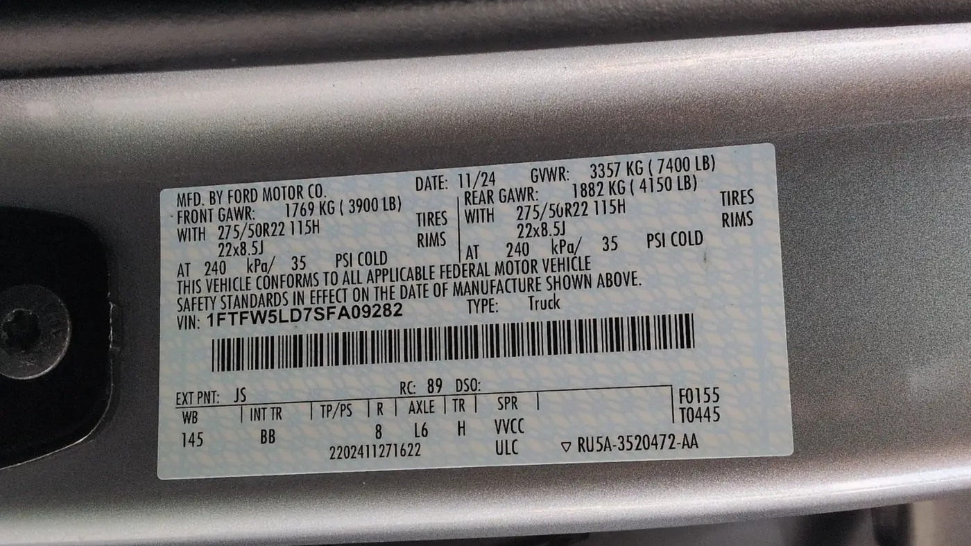 2025 Ford F-150 Lariat