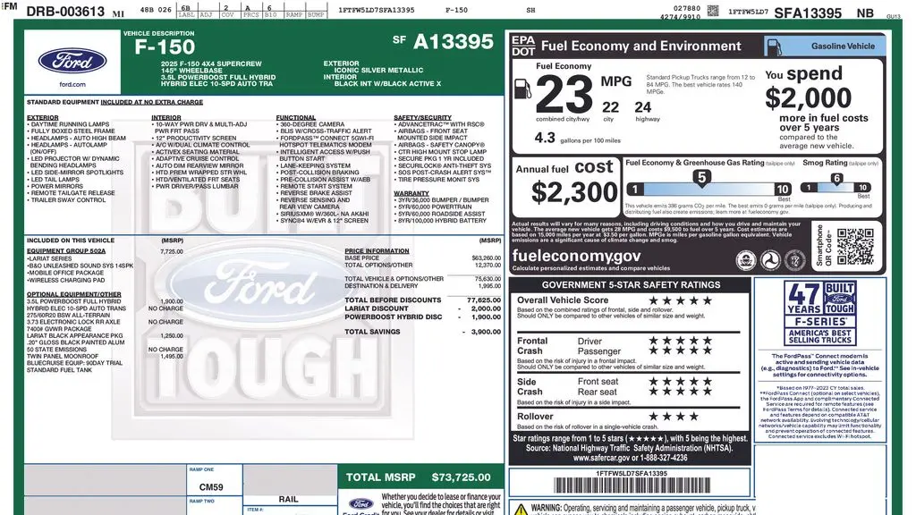 2025 Ford F-150 Lariat