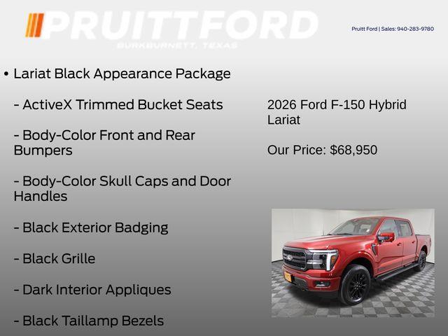 2026 Ford F-150 - $68,950
