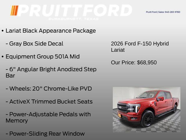 2026 Ford F-150 - $68,950