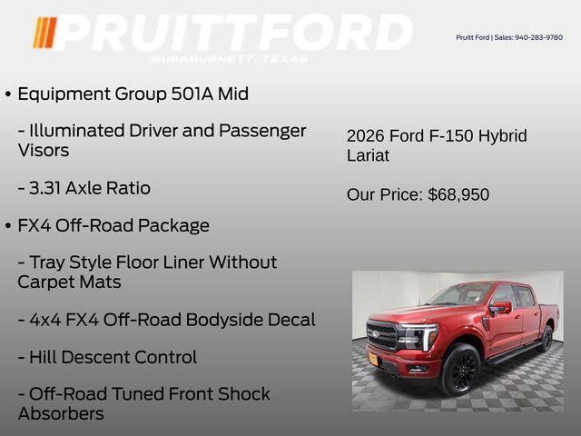 2026 Ford F-150 - $68,950