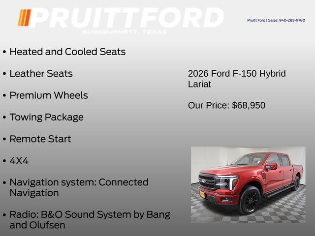 2026 Ford F-150 - $68,950