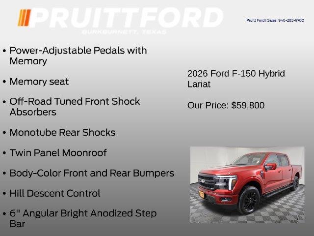 2026 Ford F-150 - $59,800