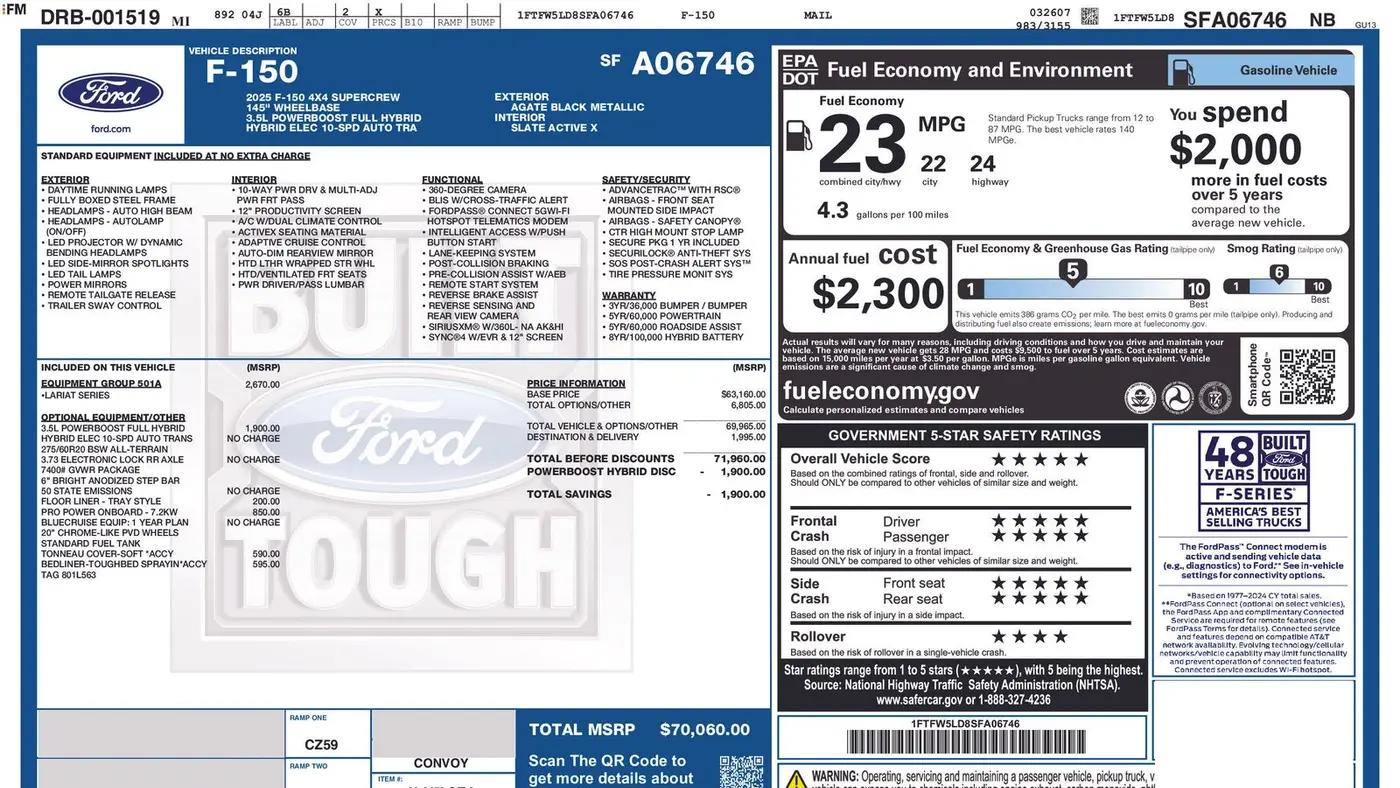 2025 Ford F-150 Lariat