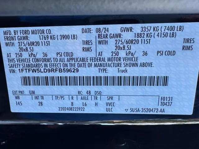 2024 Ford F-150 - $49,001