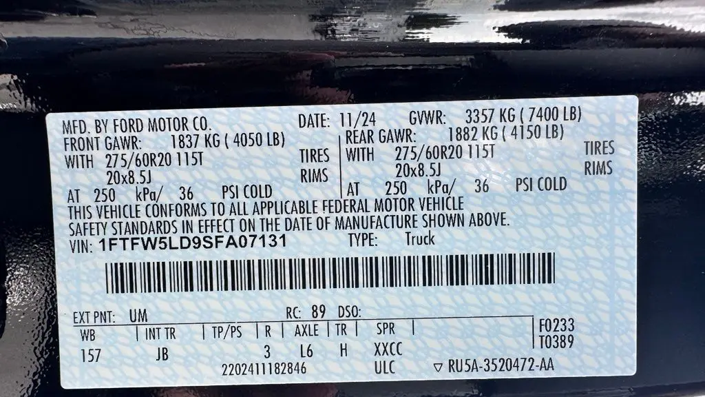 2025 Ford F-150 Lariat