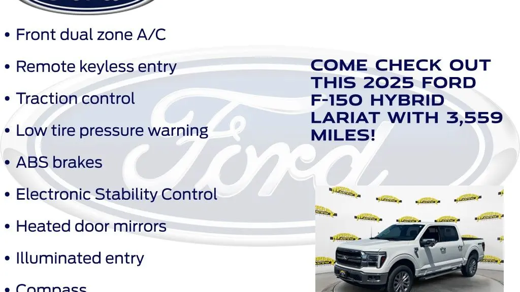 2025 Ford F-150 Lariat