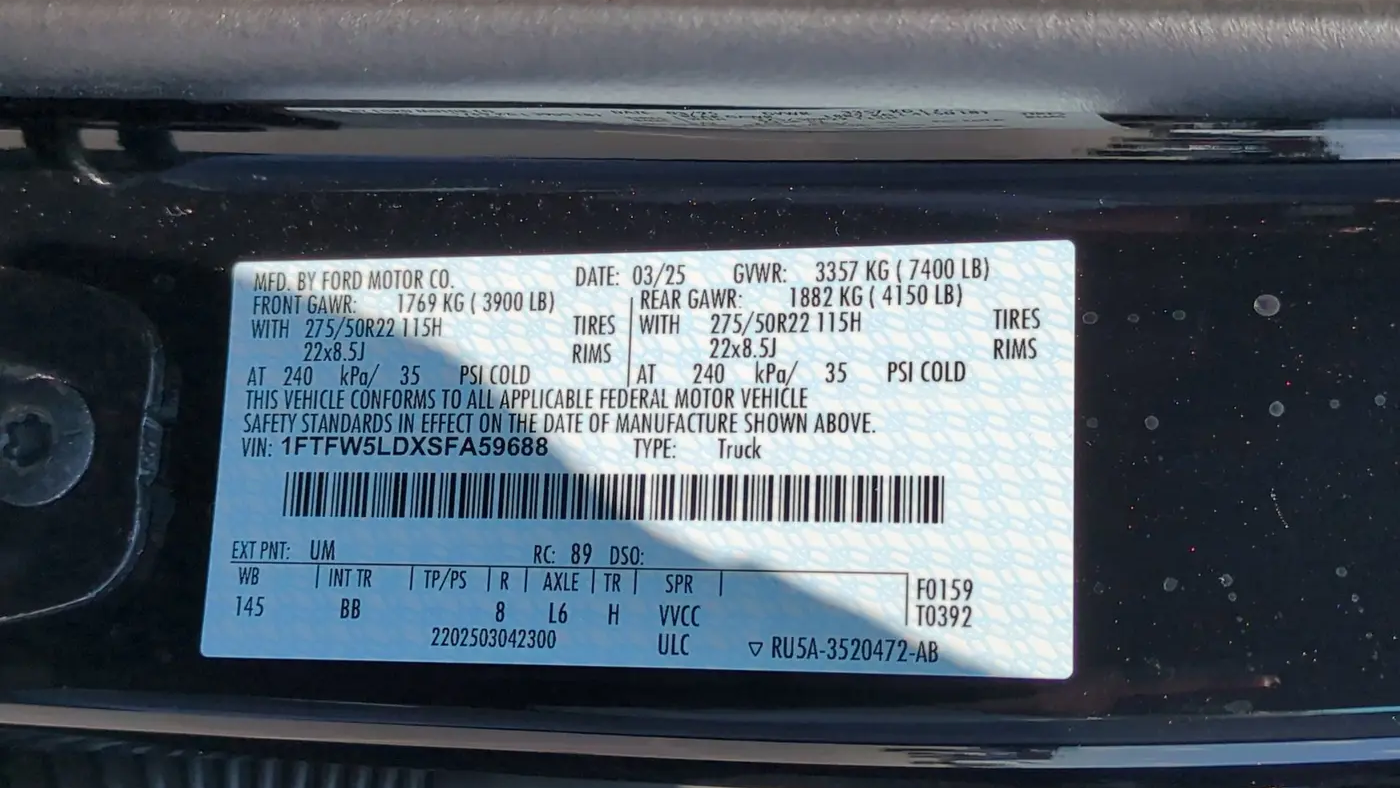 2025 Ford F-150 Lariat