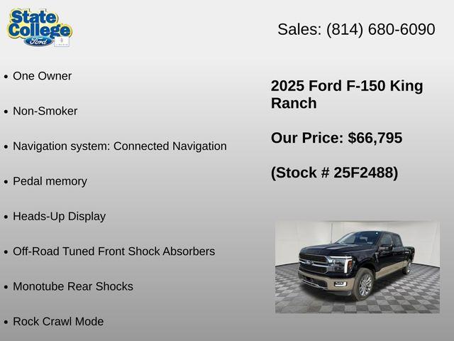 2025 Ford F-150 - $66,795
