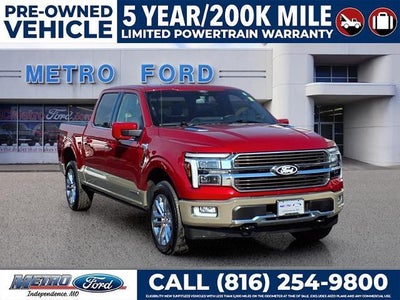 2025 Ford F-150 4X4 King Ranch 4DR Supercrew 6.5 FT. SB