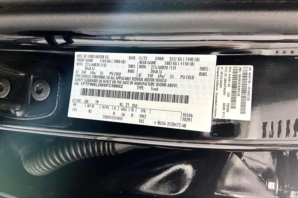 2025 Ford F-150 - $69,057