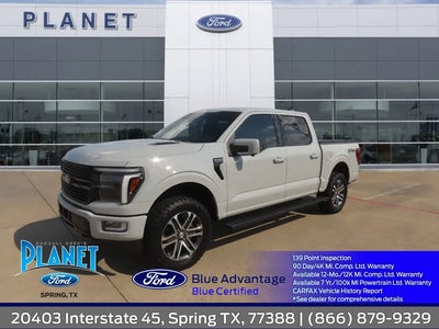 2024 Ford F-150 4X4 Platinum 4DR Supercrew 5.5 FT. SB