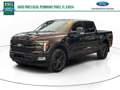 2024 Ford F-150 4X4 Platinum 4DR Supercrew 5.5 FT. SB
