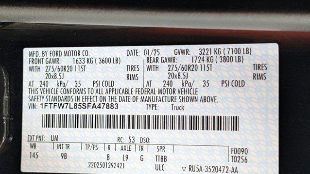 2025 Ford F-150 Platinum