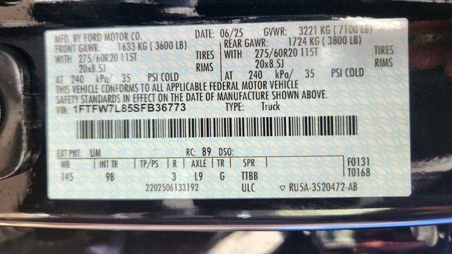 2025 Ford F-150 Platinum