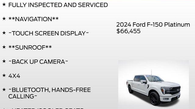 2024 Ford F-150 Platinum