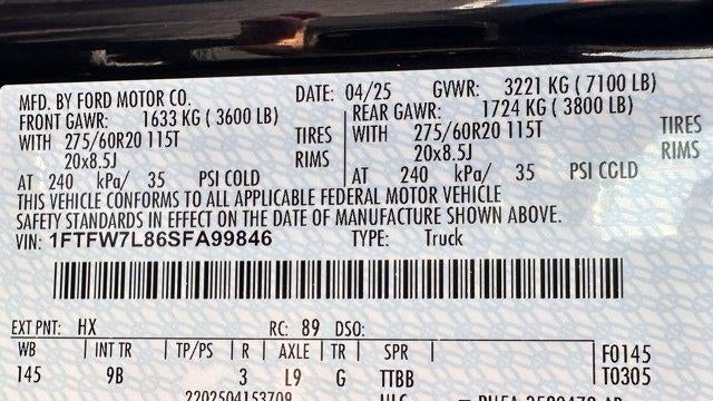 2025 Ford F-150 Platinum