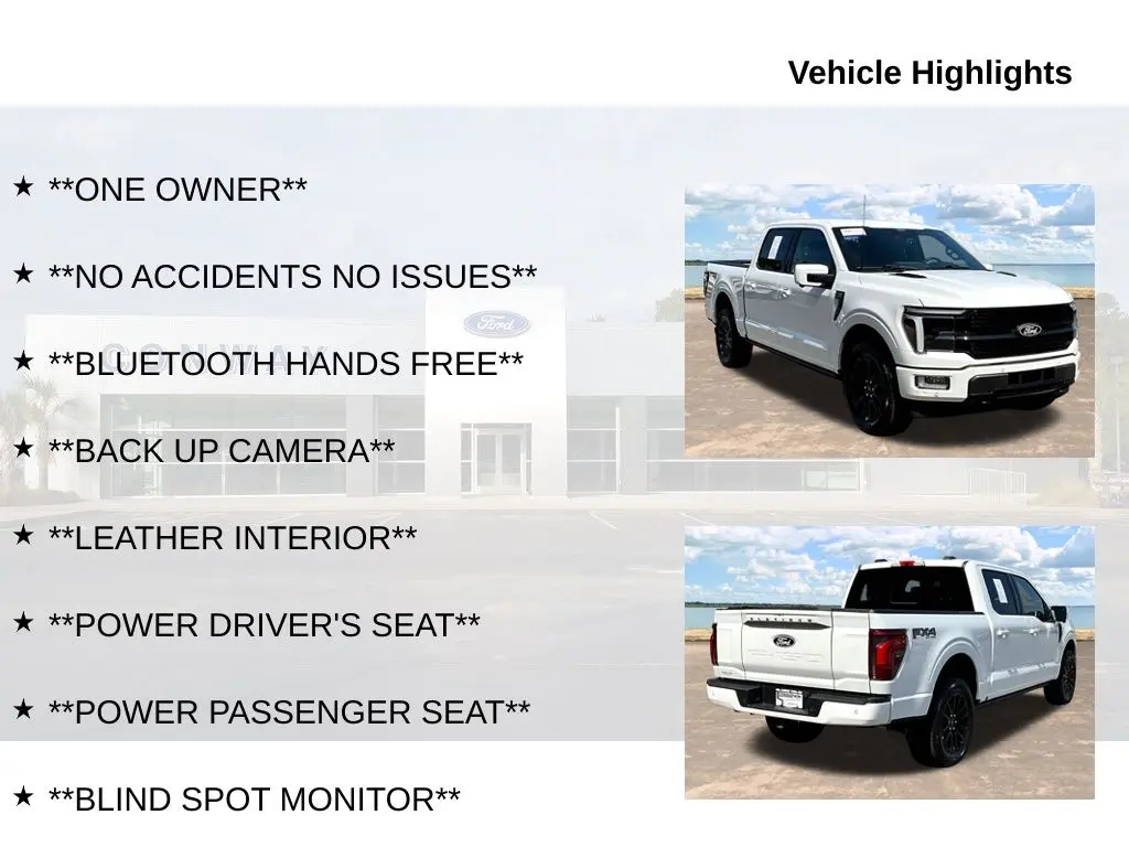 2025 Ford F-150 - $64,998