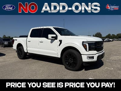 2024 Ford F-150 4X4 Platinum 4DR Supercrew 5.5 FT. SB