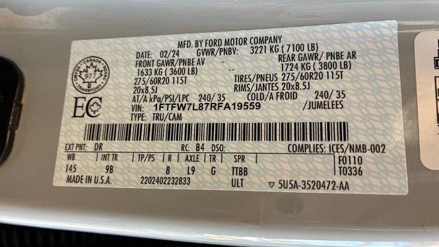 2024 Ford F-150 Platinum