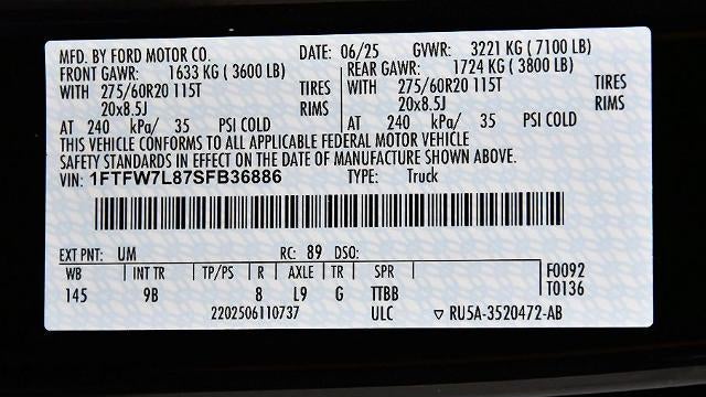 2025 Ford F-150 Platinum