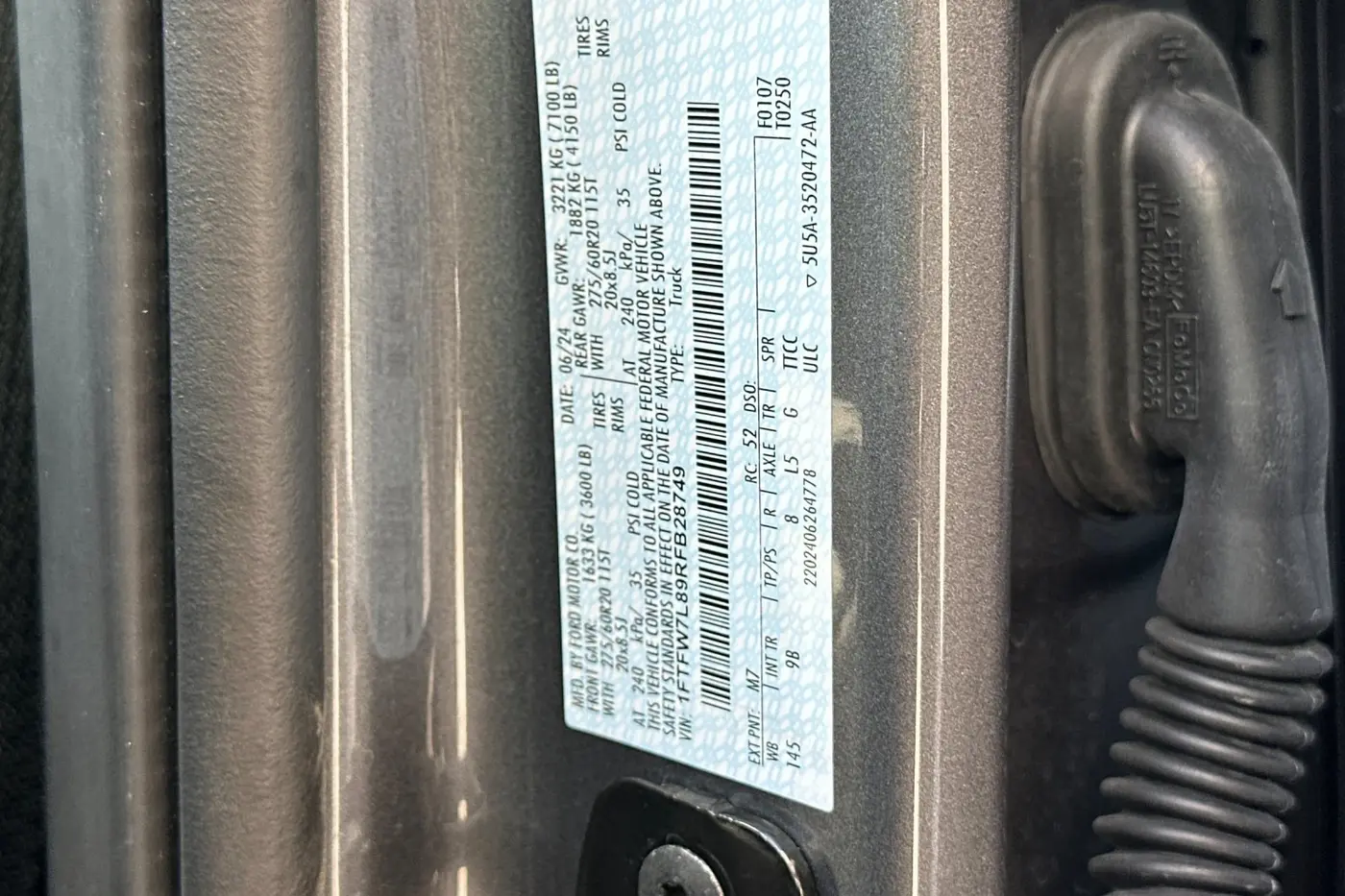 2024 Ford F-150 - $59,750