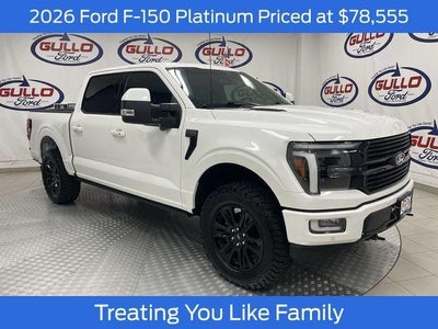 2026 Ford F-150 4X4 Platinum 4DR Supercrew 6.5 FT. SB