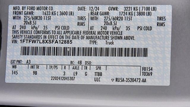 2025 Ford F-150 Platinum